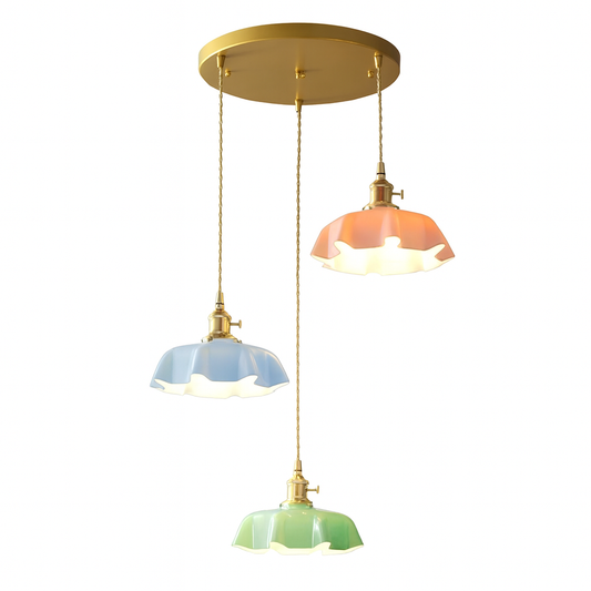 LustraBelle – Contemporary Brass Pendant Lamp for Stylish Spaces